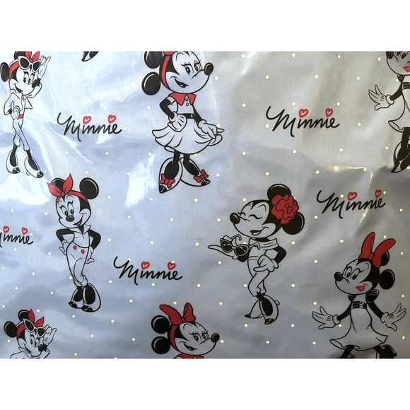 NWT Disney Parks Women's Slate Blue and Black Minnie Mouse Tote “Minnie” - Picture 3 of 8